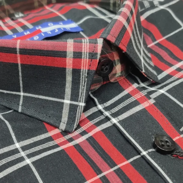 Tommy Hilfiger Black Classic Tartan Check
