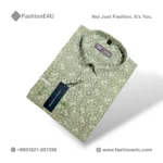 Tommy Hilfiger Olive Green Print Shirt