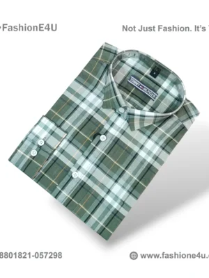 Tommy Hilfiger Olive Tartan Check