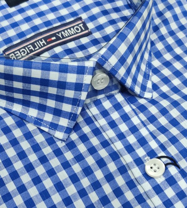 Tommy Hilfiger Royal Blue Gingham Check