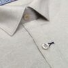 Tommy Hilfiger Solid Light Stone Gray Shirt